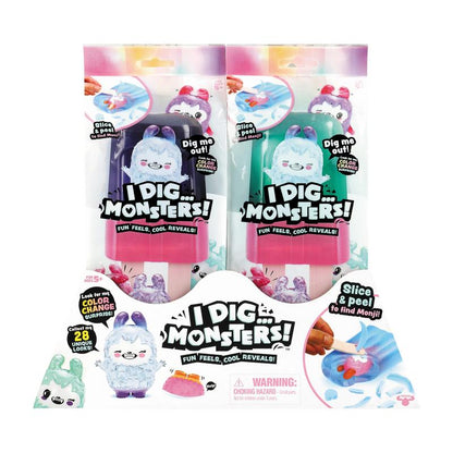 Flair I Dig Monsters - Pacote de Picolé Pequeno ( modelos variados )