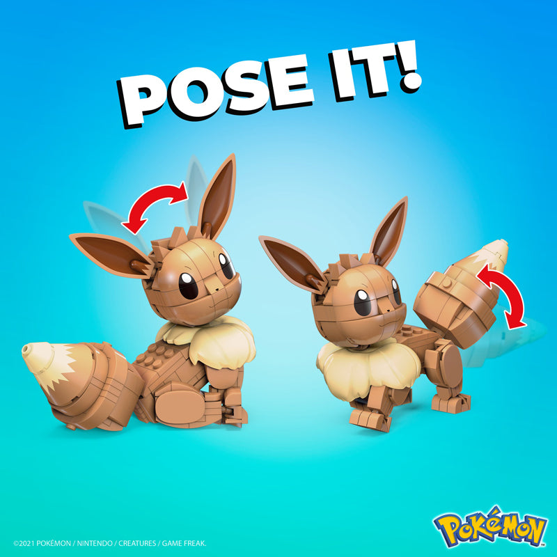 Mega Bloks - Construir Pokémon Construir e Mostrar Eevee