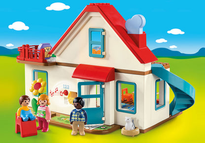 Playmobil 70129 1.2.3 Casa Familiar para Crianças