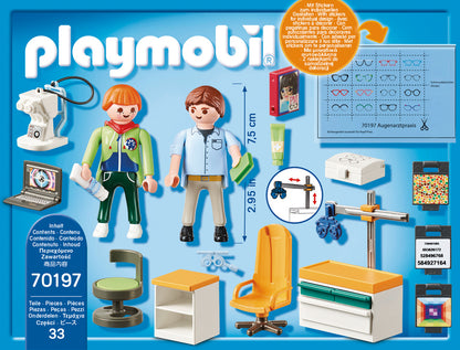 Playmobil 70197 City Life Oftalmologista