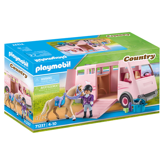 Playmobil 71237 Country de Cavalos Transporte