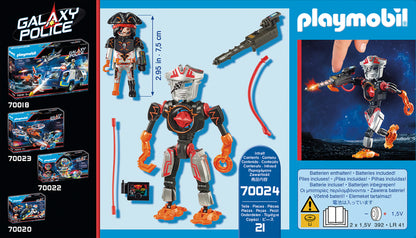 Playmobil - Galaxy Police Space Pirates Robot