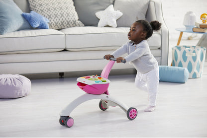 Tiny Love 5 em 1 Aqui eu cresço, ando atrás e cavalgando rosa