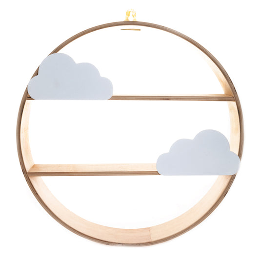 Bambino - Estantería circular de madera 45cm