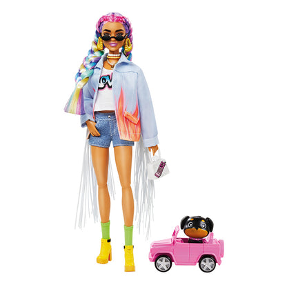 Barbie - Fashionista Tranças arco-íris