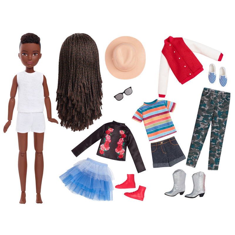 Creatable World Deluxe Character Doll with Braided Hair