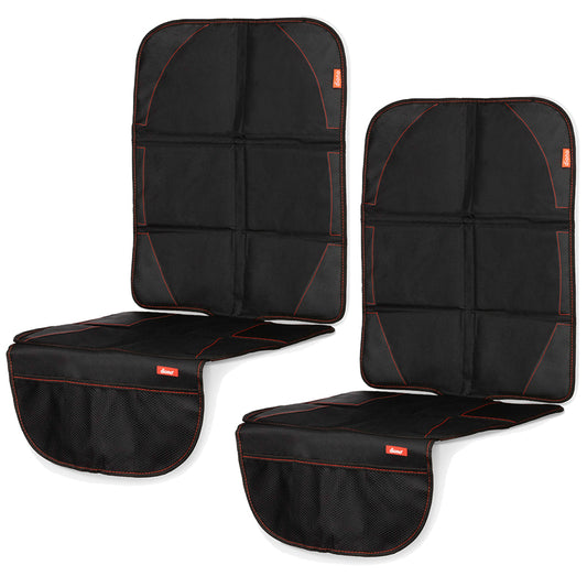 Diono - Protetor de assento de carro ultra mat preto 2 unidades