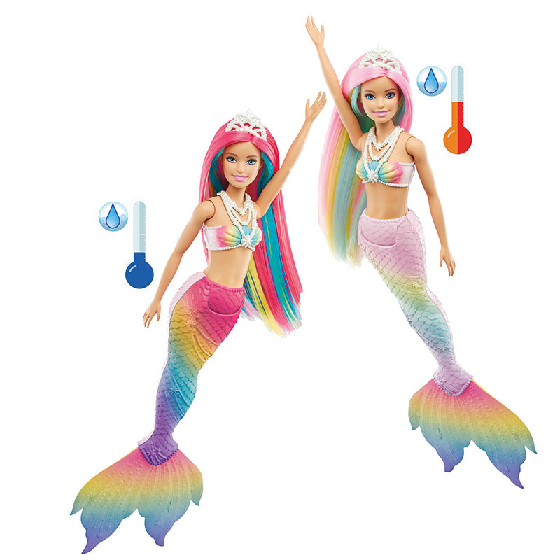 Barbie - Dreamtopia com mudança de cor sereia