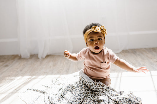 Copper Pearl tricotado Swaddle Cobertor Zara