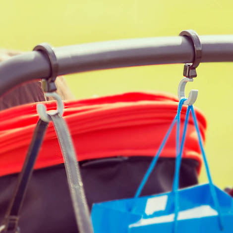 Diono - Ganchos para carrinhos  2Pk