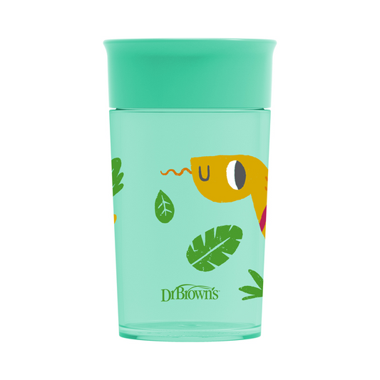 Dr Brown's Smooth Wall Cheers 360 xícara verde deco 300ml