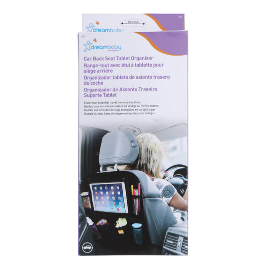 Dreambaby - Organizador do banco traseiro do carro preto