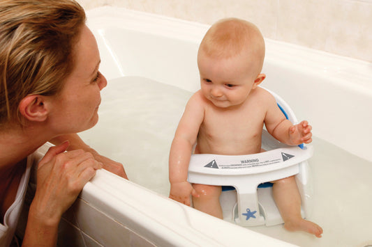 Dreambaby New Deluxe - Assento de banho com estofamento de espuma e sensor de calor