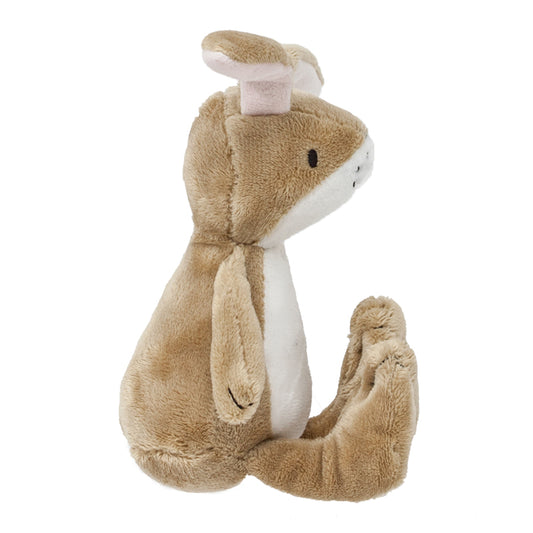 Adivina cuánto te amo Sonajero de peluche de liebre