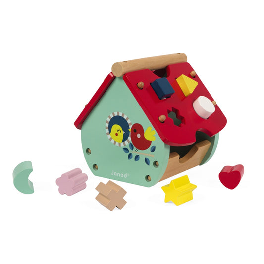 Clasificador de formas Janod Baby Forest House