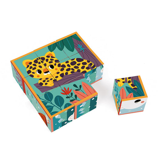 Janod - WWF 9 Animal Blocks