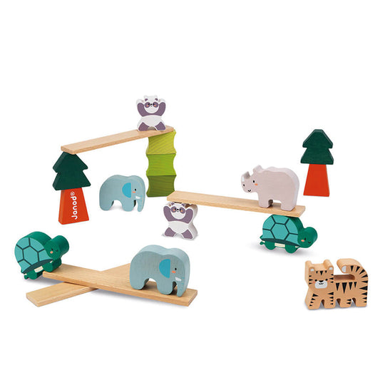 Juego de apilar animales Janod WWF
