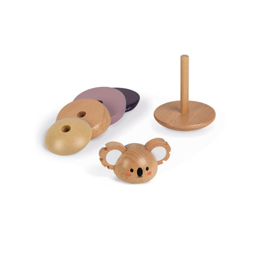 Juguete apilable Janod WWF Koala Stacker y Rocker
