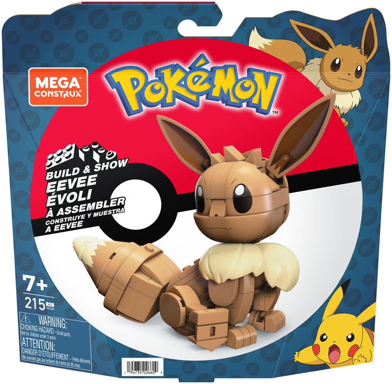 Mega Bloks - Construir Pokémon Construir e Mostrar Eevee
