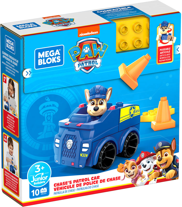 Mega Bloks - Paw Patrol Chase's Patrol Car