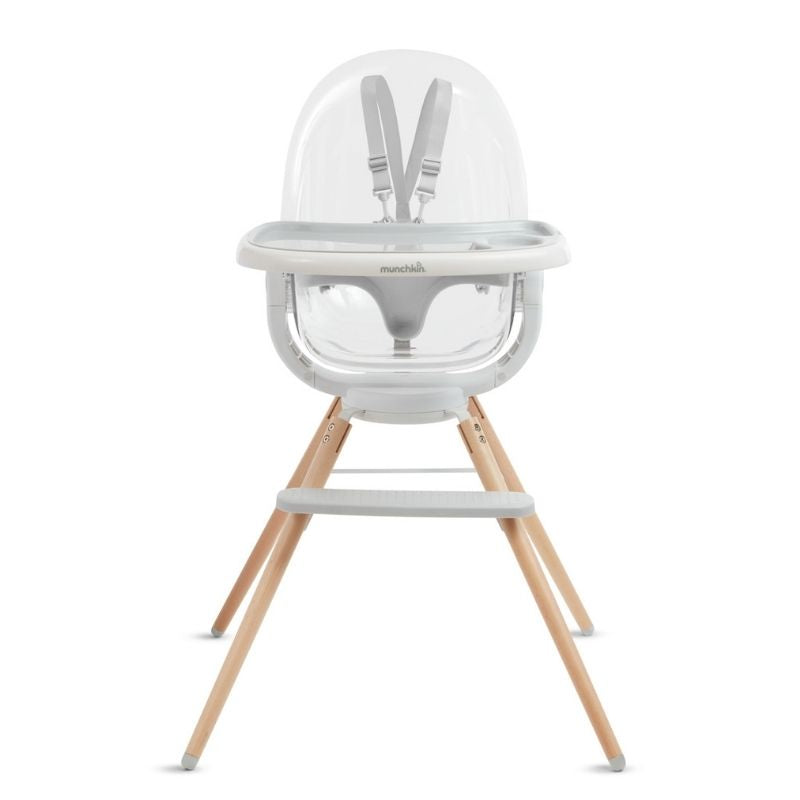 Munchkin - Trona Cloud 360° - Patas de madera