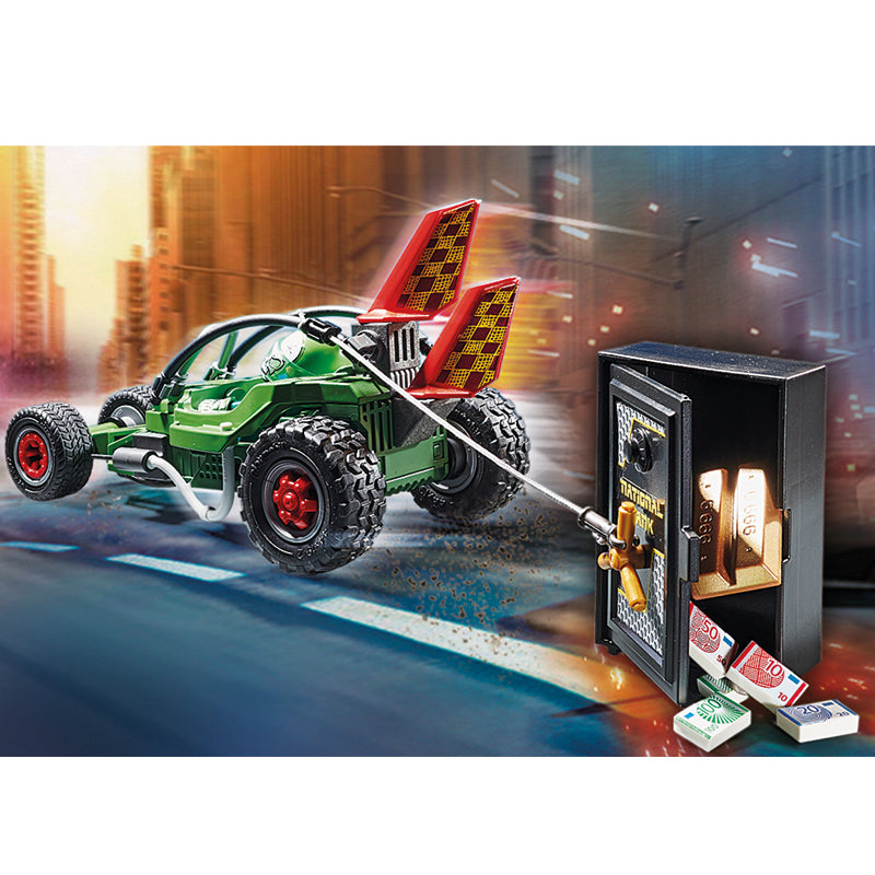 Playmobil City - Ação Police Go-Kart Escape