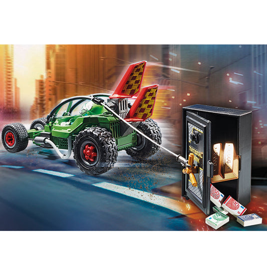 Playmobil City - Acción de escape en kart policial