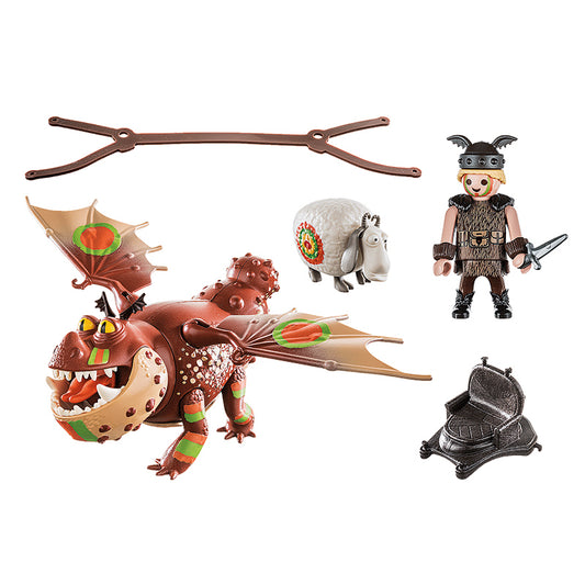 Playmobil 70729 DreamWorks Dragon Racing Patapez y Albóndiga