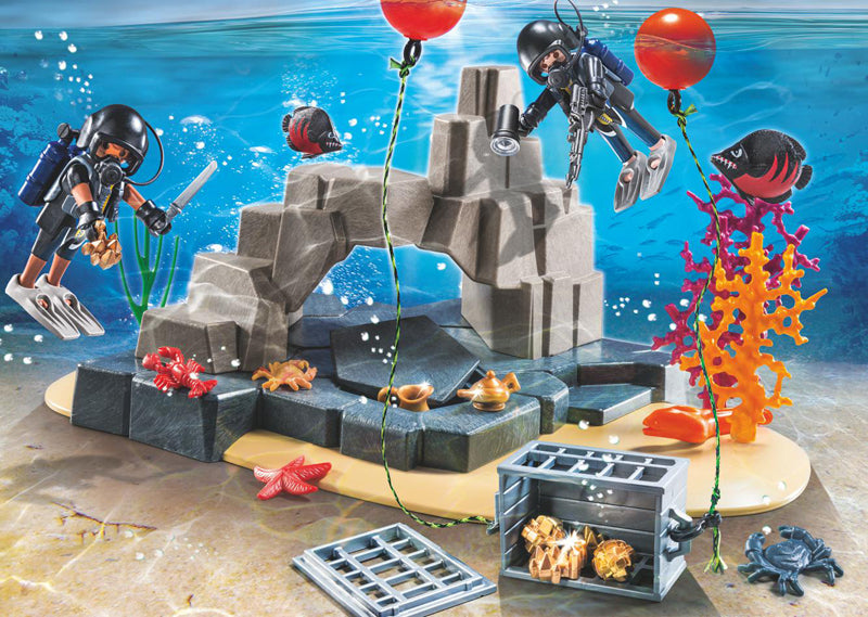 Playmobil - Unidade de mergulho tático superconjunto