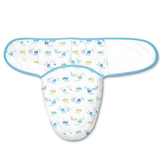 Summer Infant SwaddleMe Luxe Whisper Quiet Building Blocks 1Pk