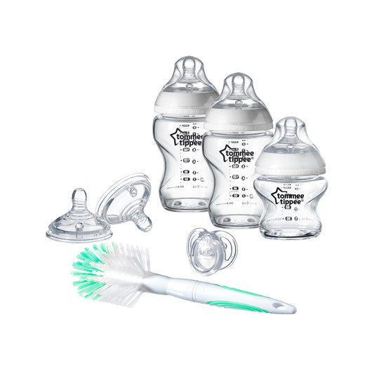 Kit de biberones de cristal Closer to Nature de Tommee Tippee (7 artículos)
