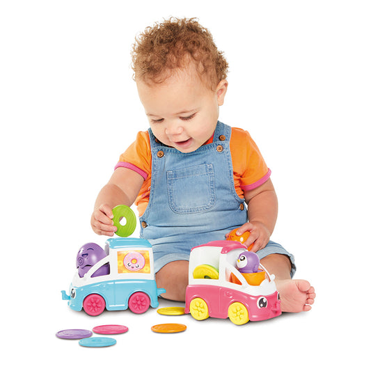 Tomy - Fill & Pop Snack Caminhões Variados