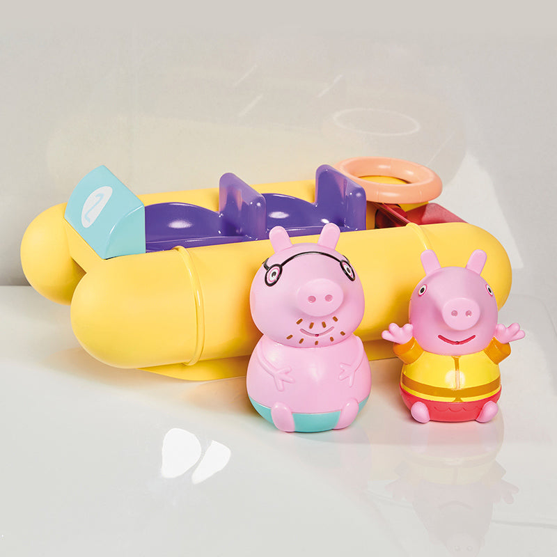 Tomy - Peppa Pig Pull & Go Pedalo Brinquedo de Banho