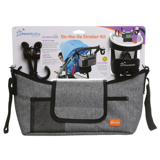 Dreambaby - Kit combinado de bolso para cochecito 3 en 1