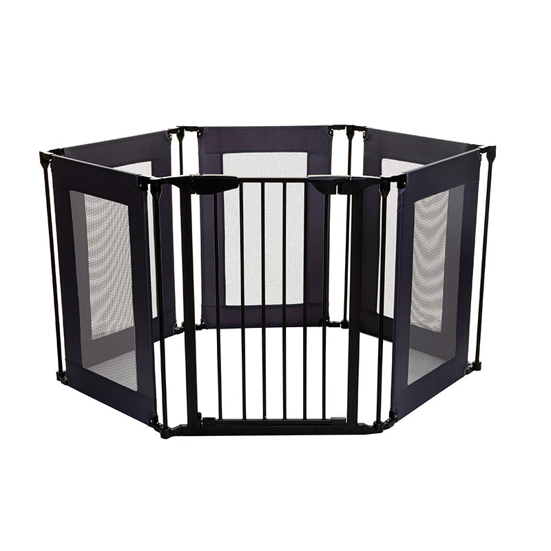 Dreambaby Brooklyn - Parque infantil 2 en 1 Gris/Negro