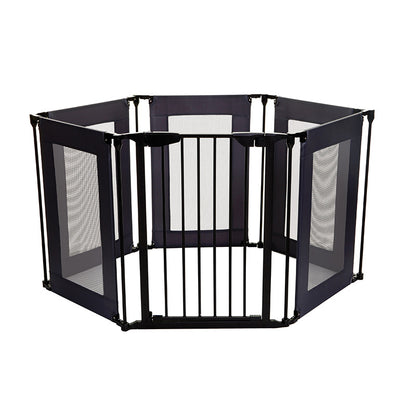 Dreambaby Brooklyn - Parque infantil 2 en 1 Gris/Negro