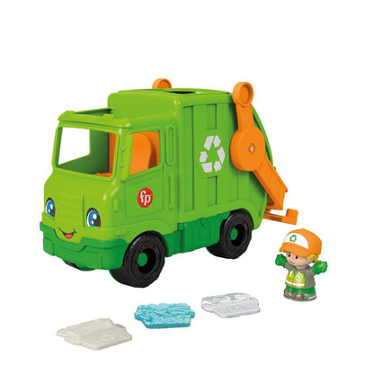 Vehículo de reciclaje Fisher-Price Little People