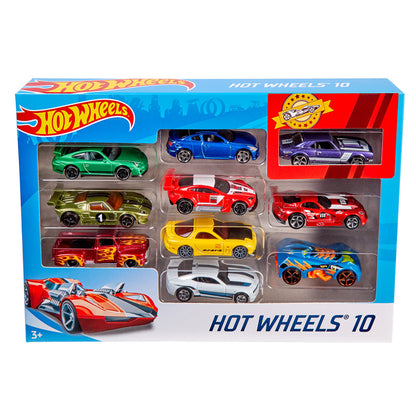 Hot Wheels Carrinhos Colecionáveis Kit com 10 Unidades
