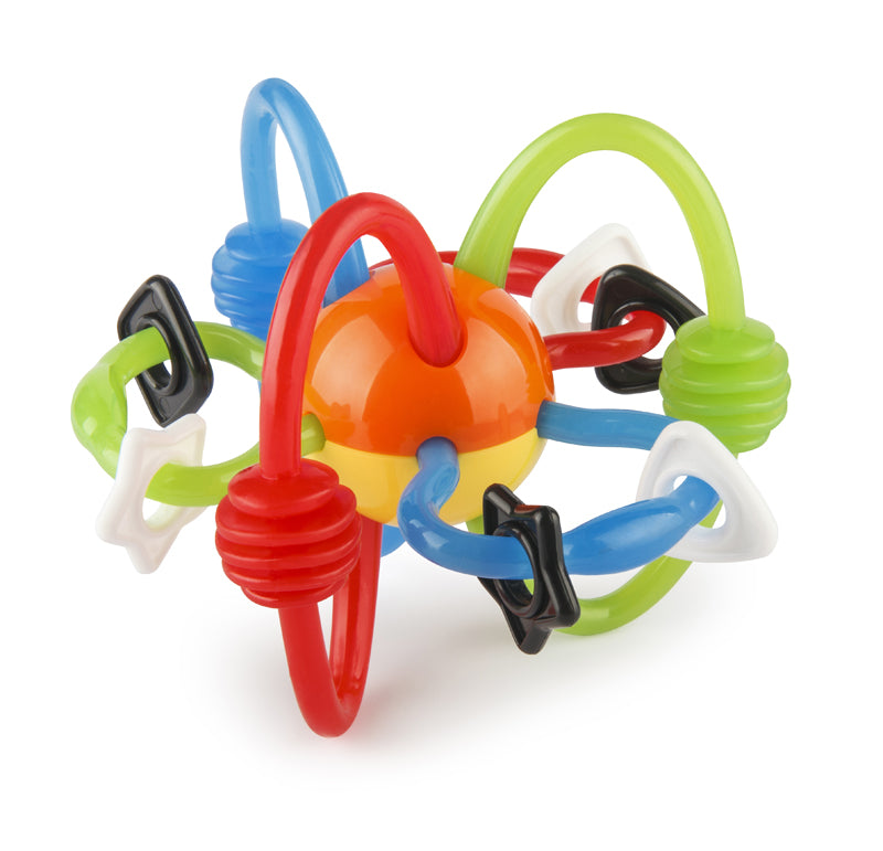 Infantino Go Gaga Rattle & Teether Bendy Tubes