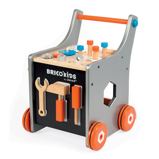 Janod Brico Kids Magnetic Carrinho de Ferraments Brinquedo em Madeira