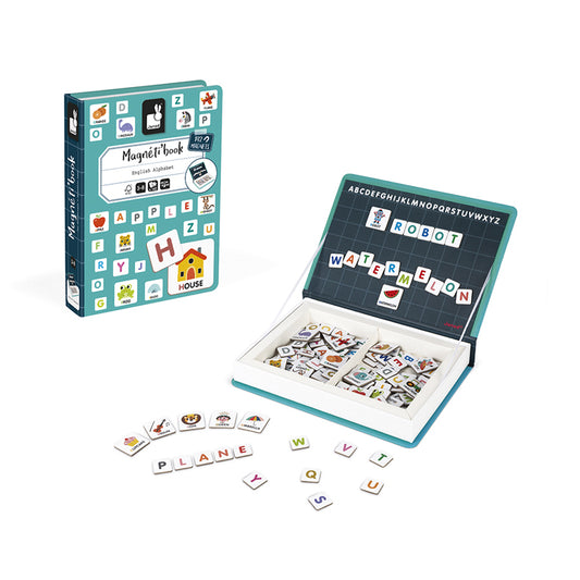 Janod - Alfabeto Inglês Magneti'Book