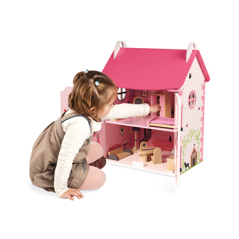 Janod Mademoiselle Doll's House - Casinha de madeira