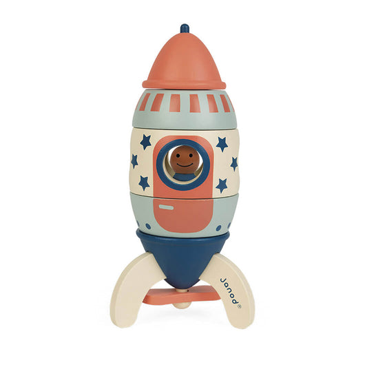 Janod Foguete Lucky Star Kit Magnético