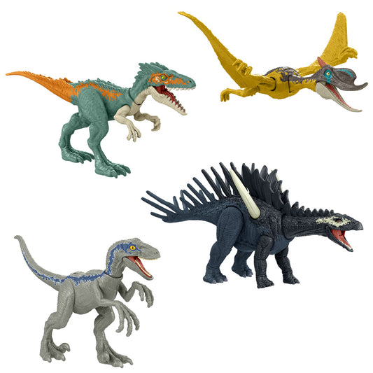 Jurassic World Dominion Ferocious Dinossauros - kit com 2 ( modelos variados )