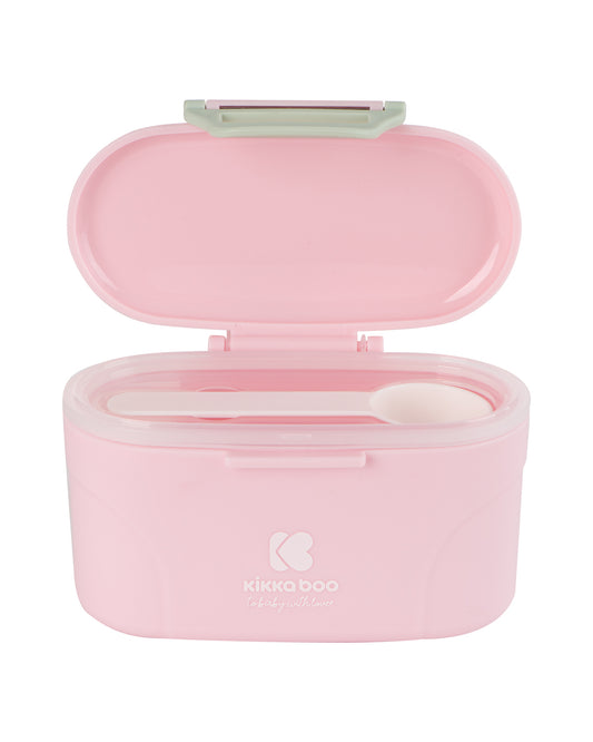 Kikka Boo de Leite em Pó Dispensador com Colher 130g Rosa