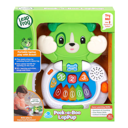 Leap Frog Peek-a-Boo LapPup Scout