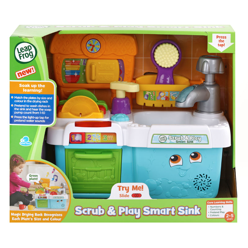 Leap Frog Scrub & Play Smart Sink