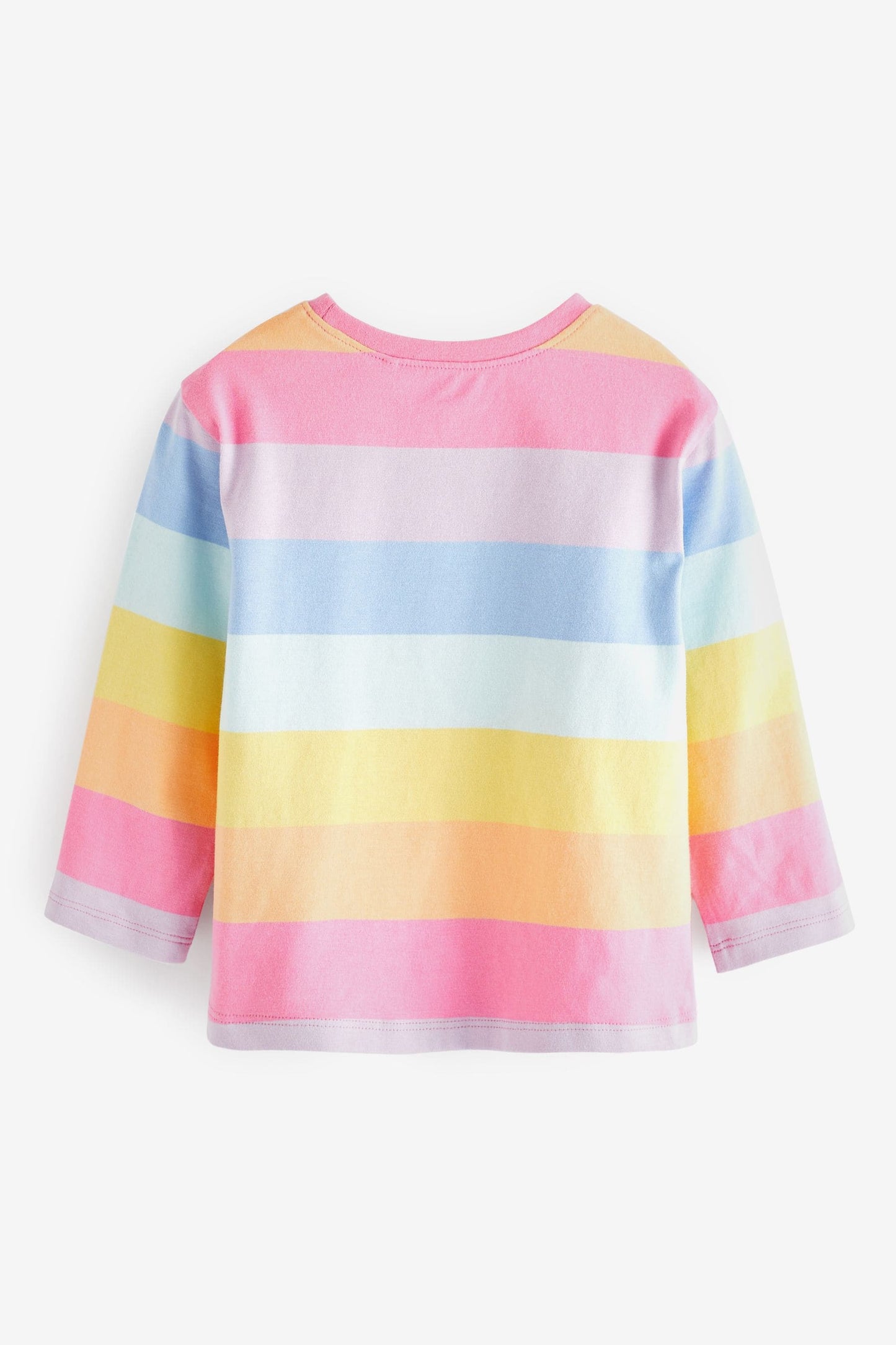 |BabyGirl| Camiseta manga longa - Arco-íres (3meses-7anos)