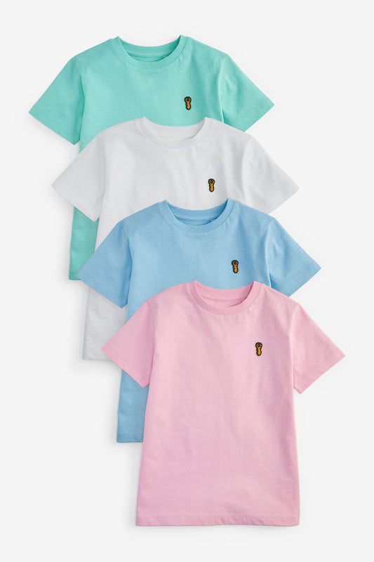 Camo & Khaki - T-shirts Pastels - kit com 4