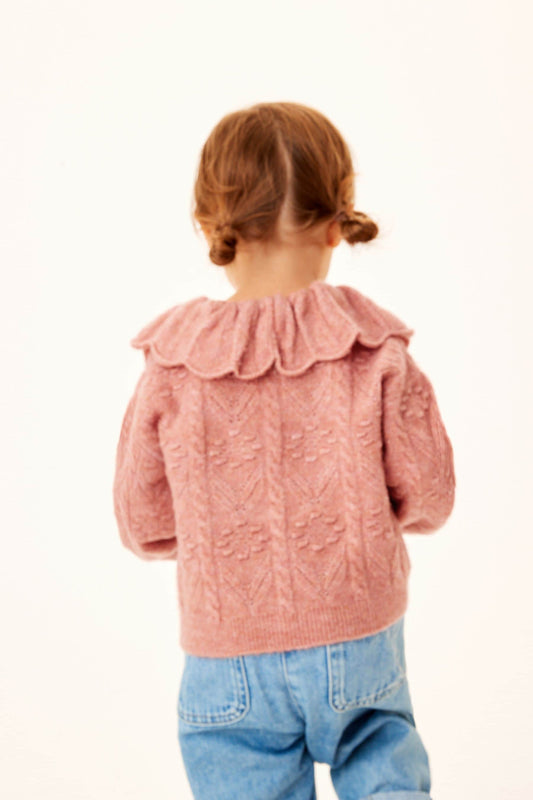 |Niña| Jersey con cuello - Rosa - (3 meses-10 años)